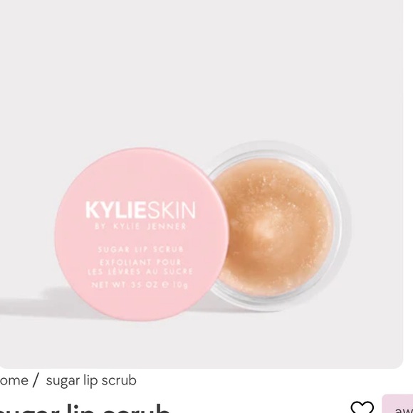 NWT KYLIE SKIN LIP SCRUB - Picture 2 of 6
